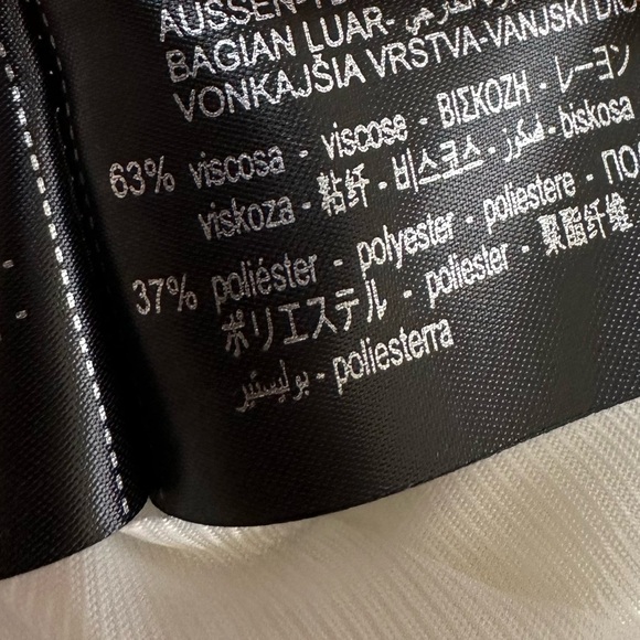 NWT ZARA OVERSIZED DOUBLE BREASTED BLAZER -
Light beige - Picture 14 of 16